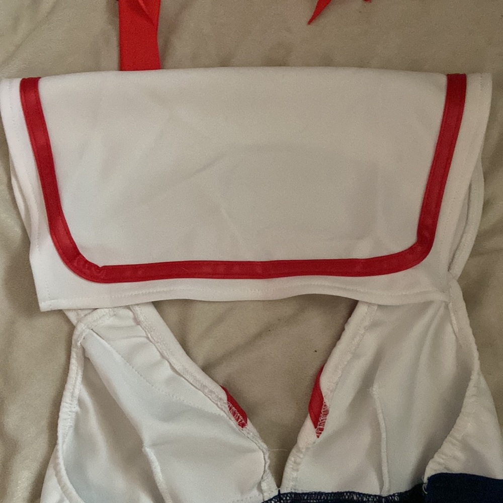 Adult Costume Pinup Sailor - Picture 3 of 4